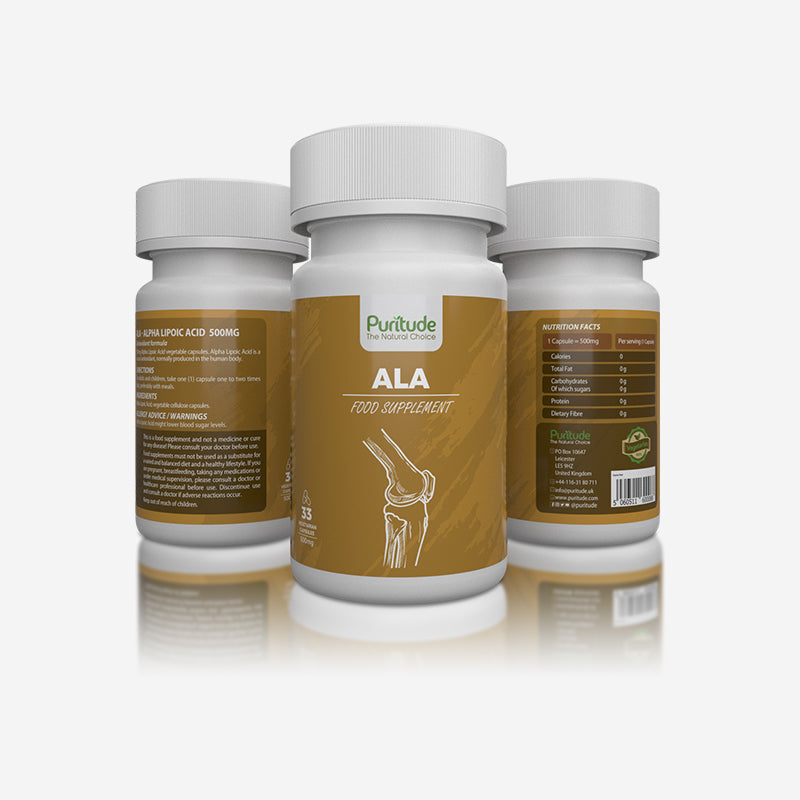 Natural Antioxidant Alpha Lipoic Capsules 500mg