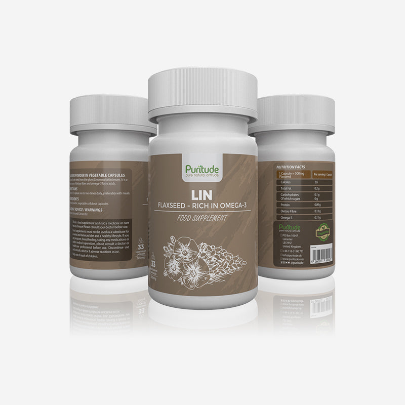 LIN – FLAXSEED Dietary Fiber – OMEGA3